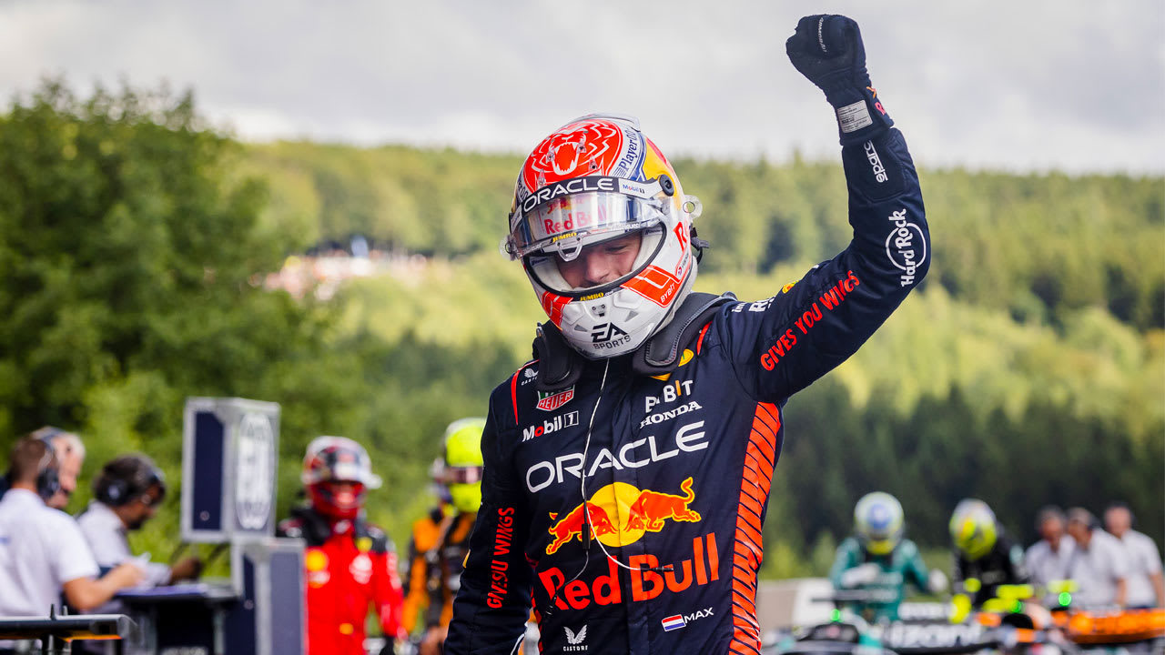 Max Verstappen wint sprintrace Grand Prix van België