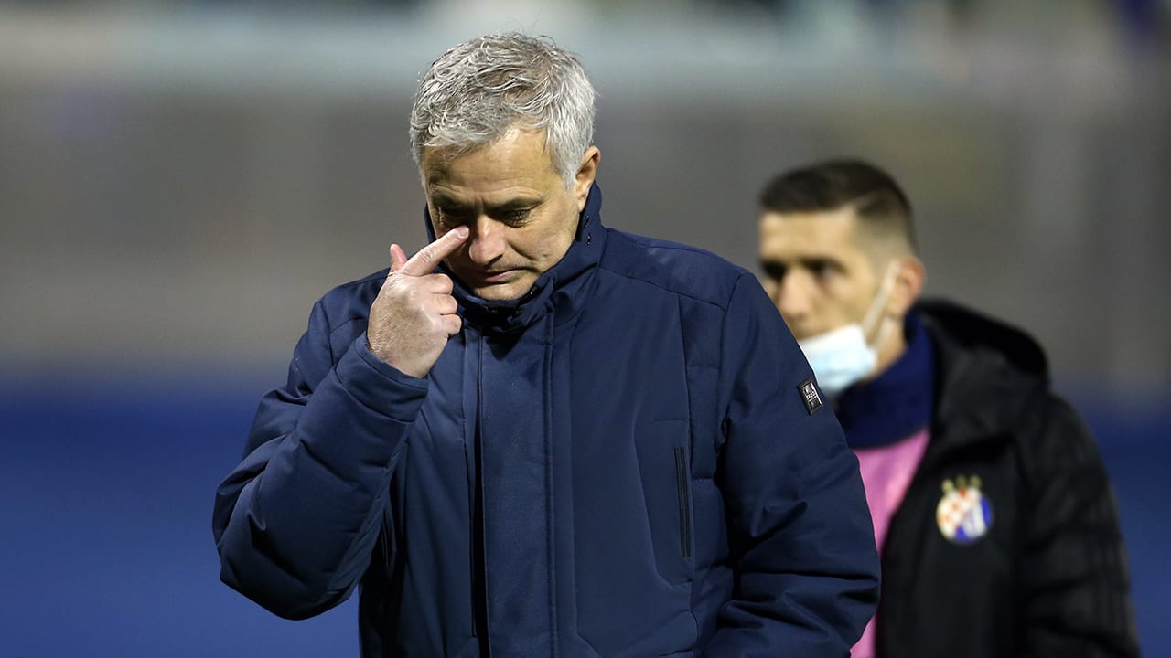 José Mourinho ontslagen bij Tottenham Hotspur