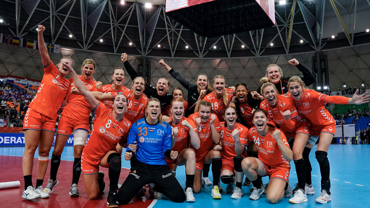 Historisch goud handbalsters op WK