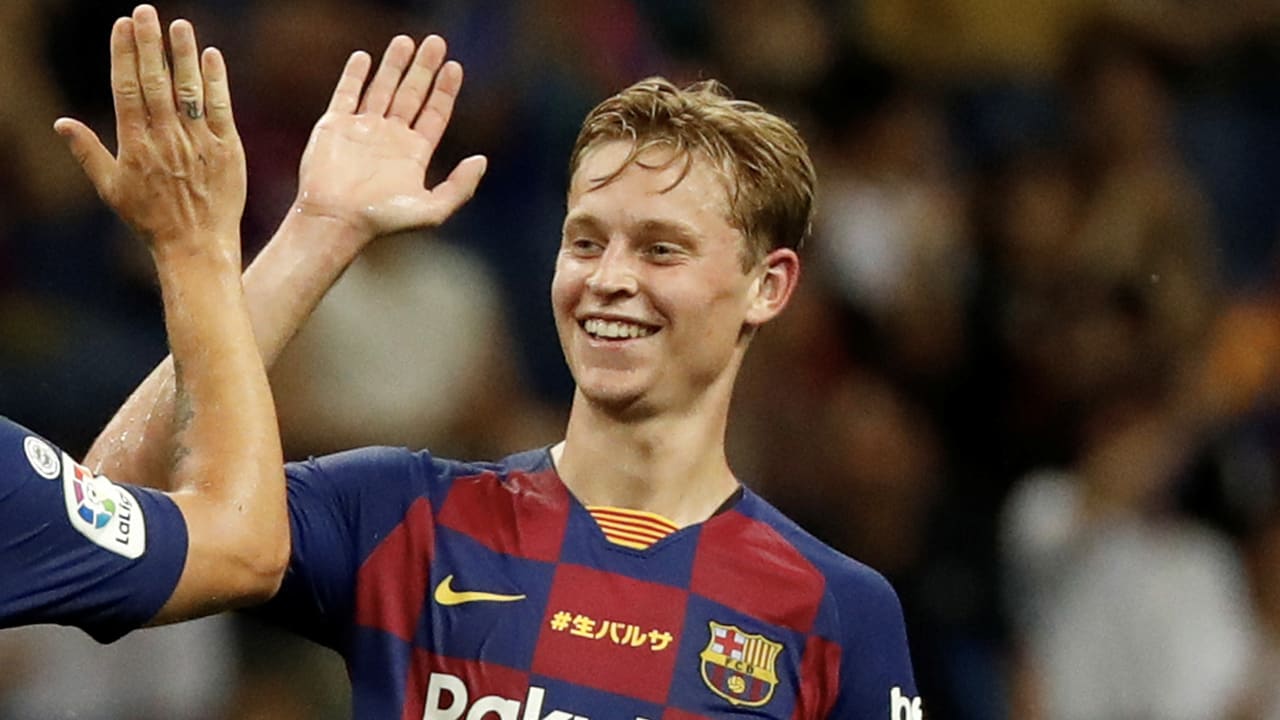 ‘Het is heerlijk om met Frenkie de Jong naast me te spelen’ 