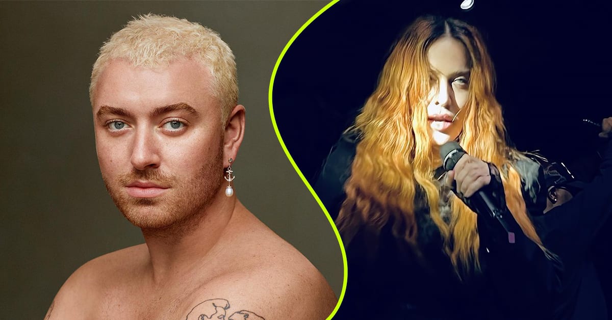 Sneak peek van Sam Smith en Madonna's nieuwe nummer!