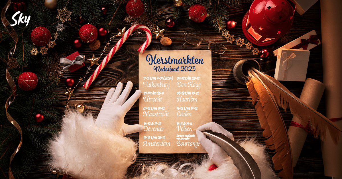 Deze 10 Nederlandse kerstmarkten wíl je bezoeken!