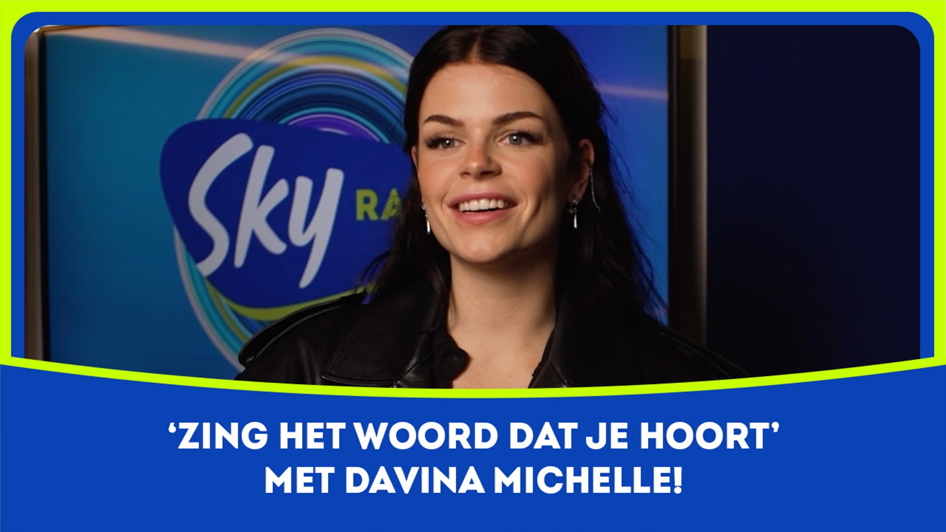 Zing het woord dat je hoort met Davina Michelle!