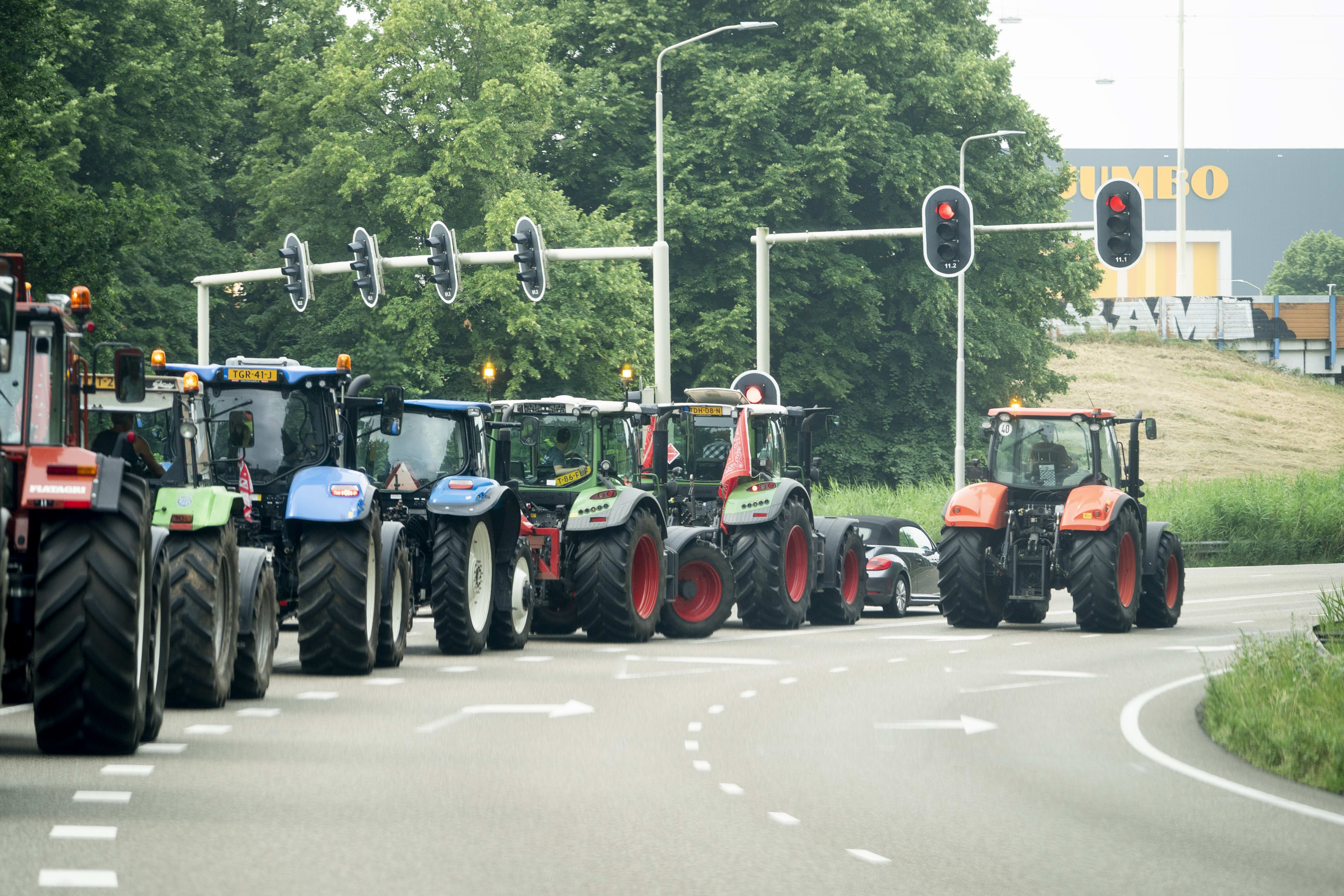 Boerenprotest in Den Haag verloopt vrij rustig, wel zeven aanhoudingen