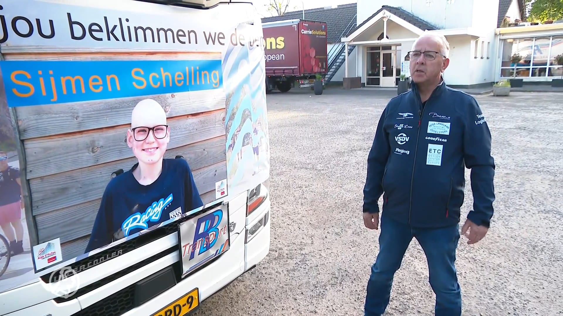 Alpe d'HuZes: Sijmen (12) te ziek om te gaan maar toch is hij te zien op de berg