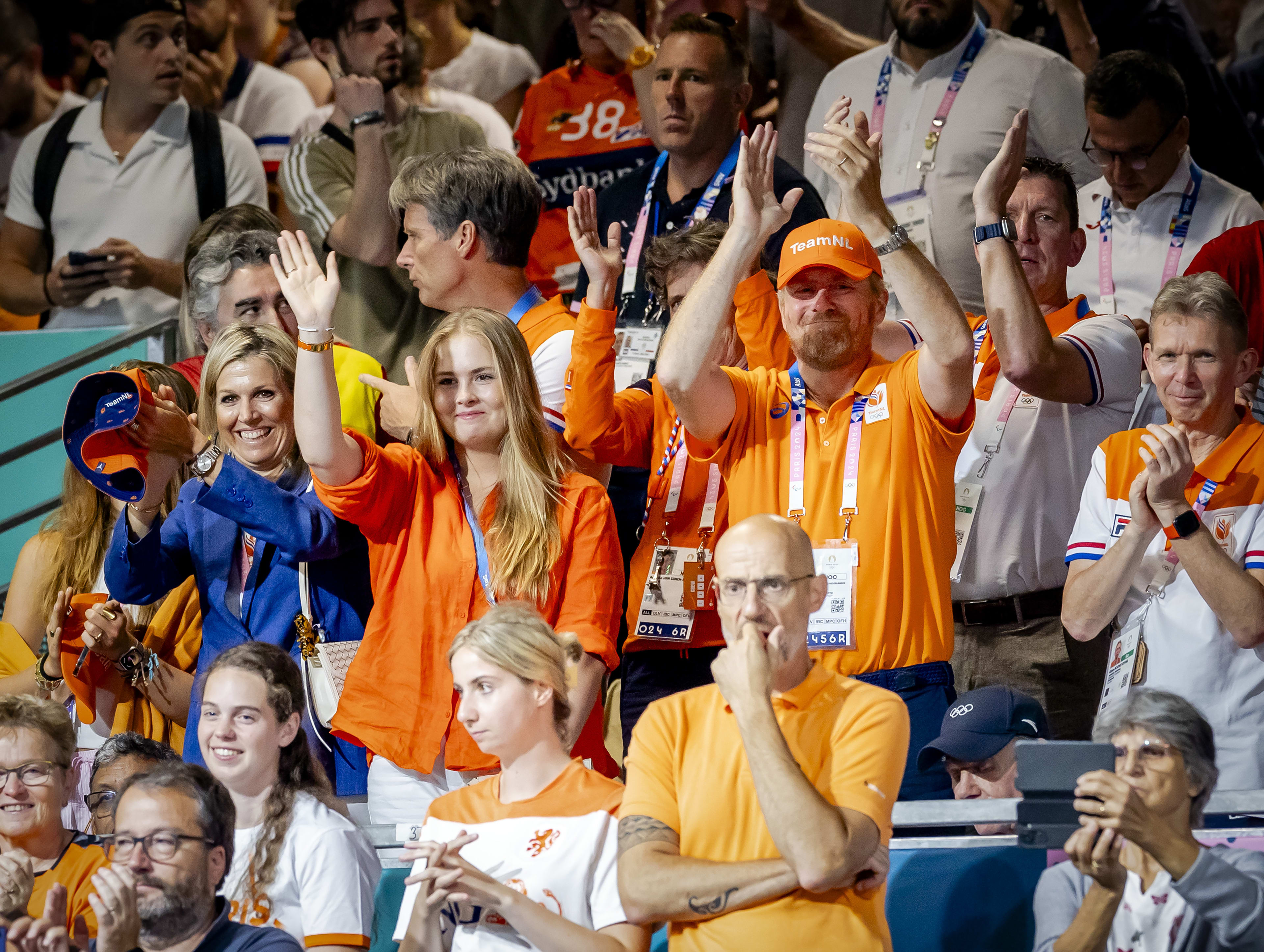 Koningspaar trots op atleten: 'Ene historische medaille na de andere!'