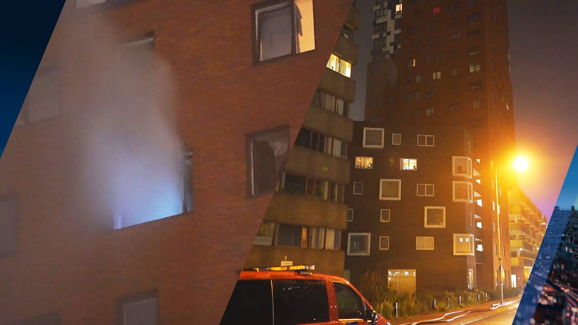 Brand in hoge woontoren Nijmegen: acht verdiepingen ontruimd