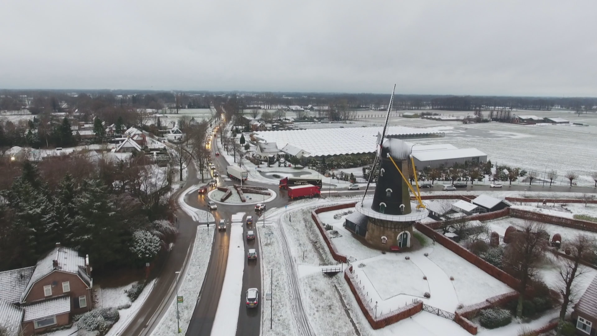 ZIEN: Eerste sneeuw levert prachtige plaatjes op