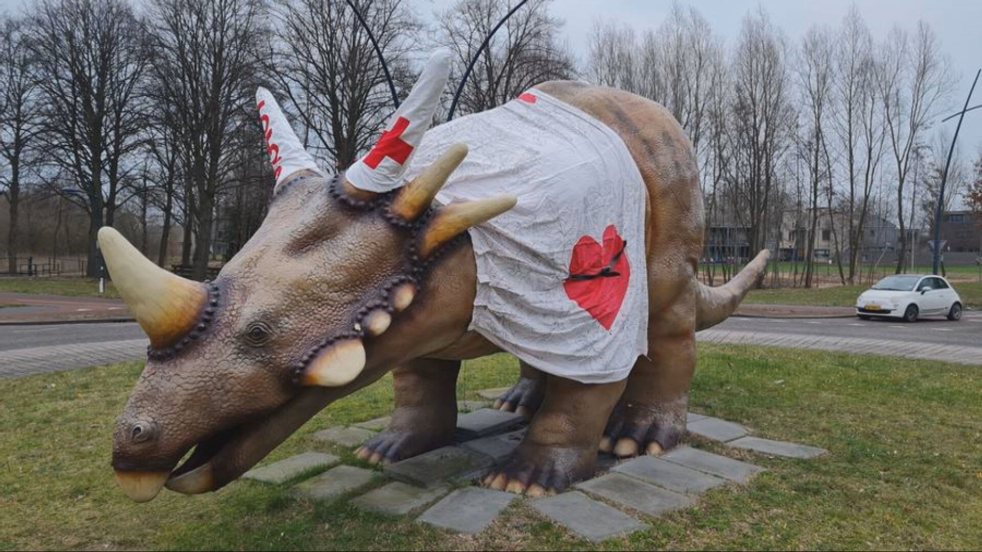 Mysterie in Boxtel: wie versiert deze dino? 