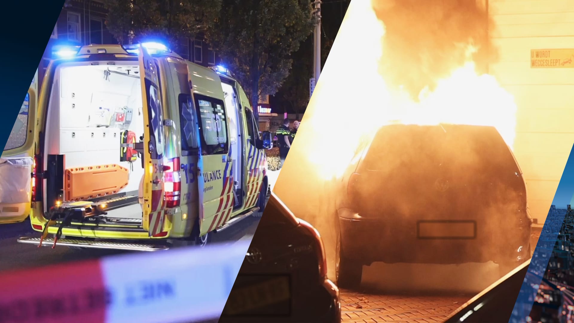 Hagenees (20) opgepakt voor vluchten en in brand steken auto na aanrijden fietser