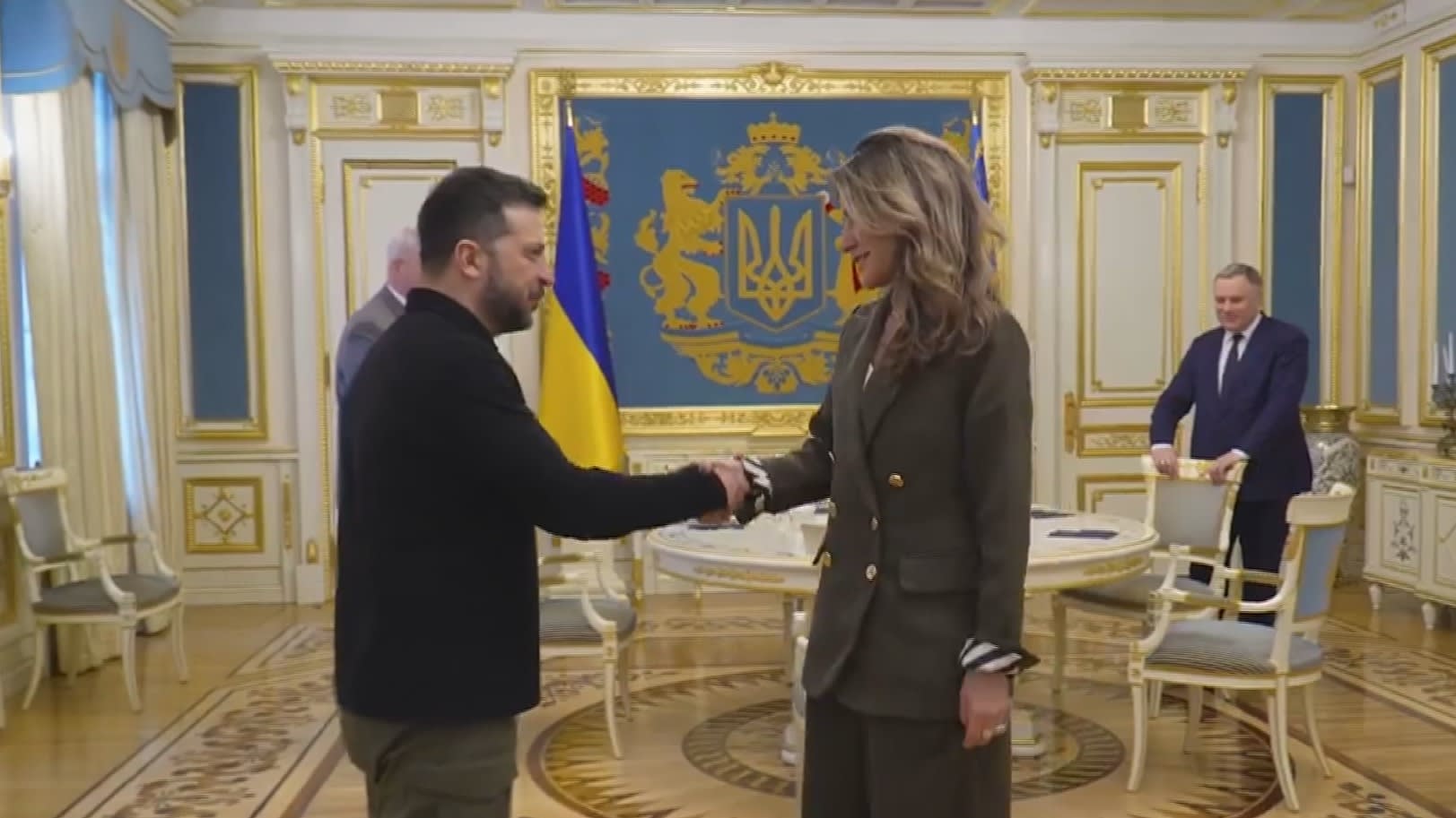 Yeşilgöz mist coalitieoverleg over EU-defensieplannen wegens bezoek aan Zelensky