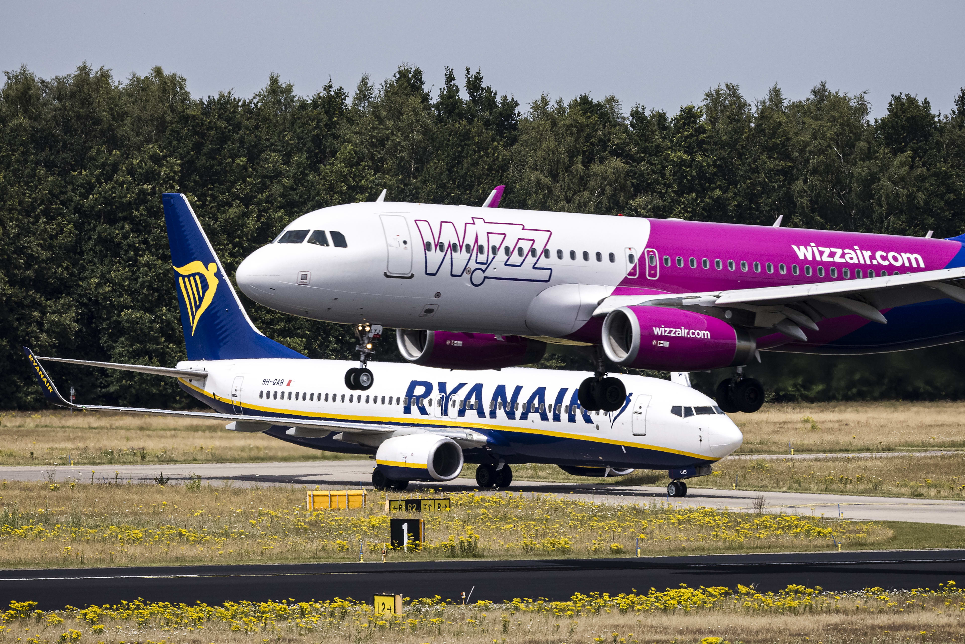 Vliegtuig in de problemen tijdens opstijgen vanaf Eindhoven Airport
