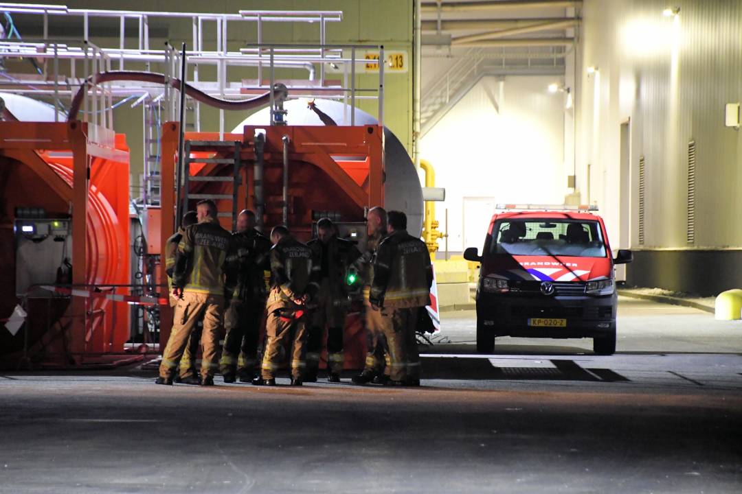 Flinke brand in bakoven van frietfabriek in Kruiningen