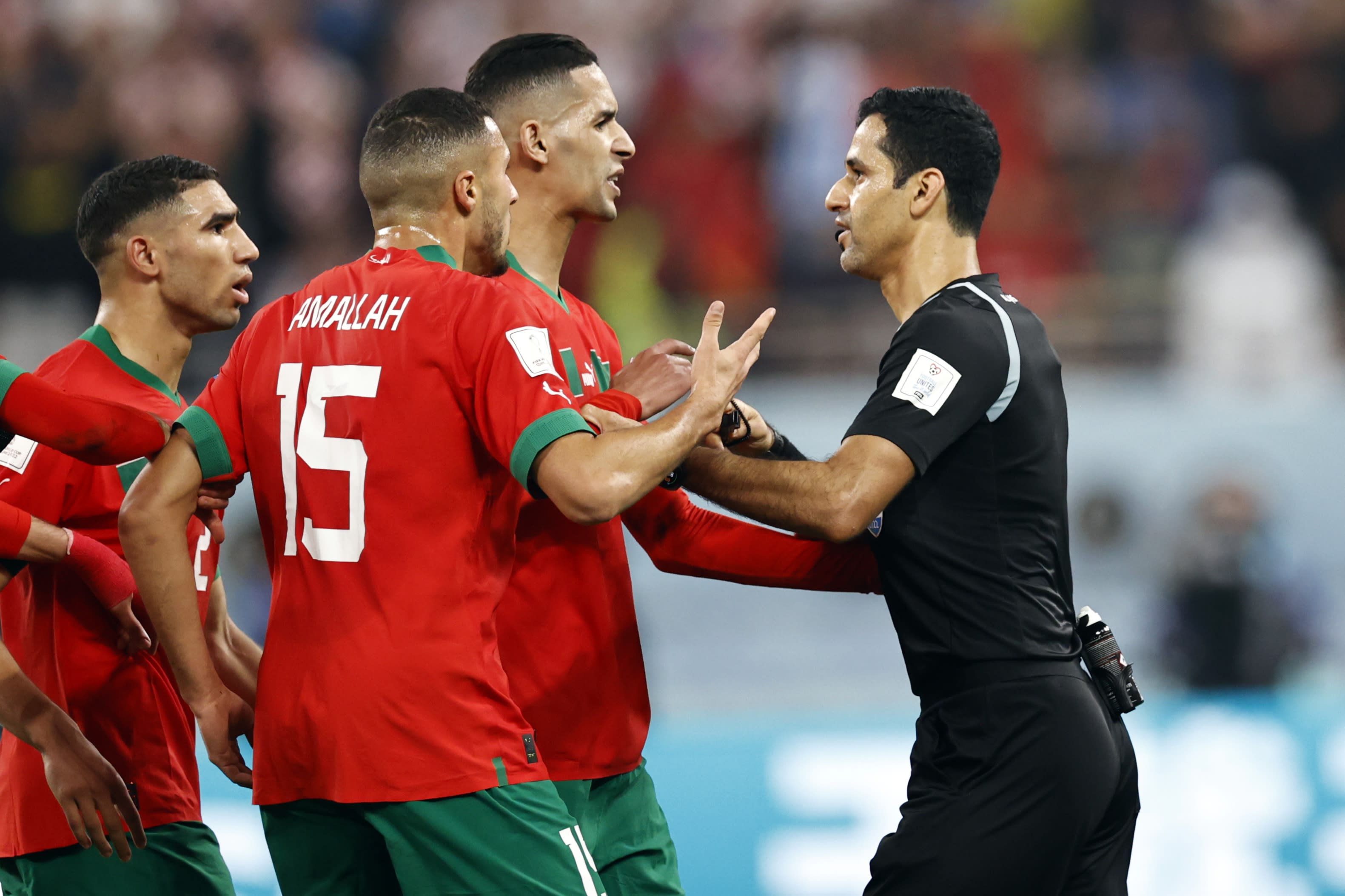 Marokko verliest strijd om brons van Kroatië op WK-voetbal