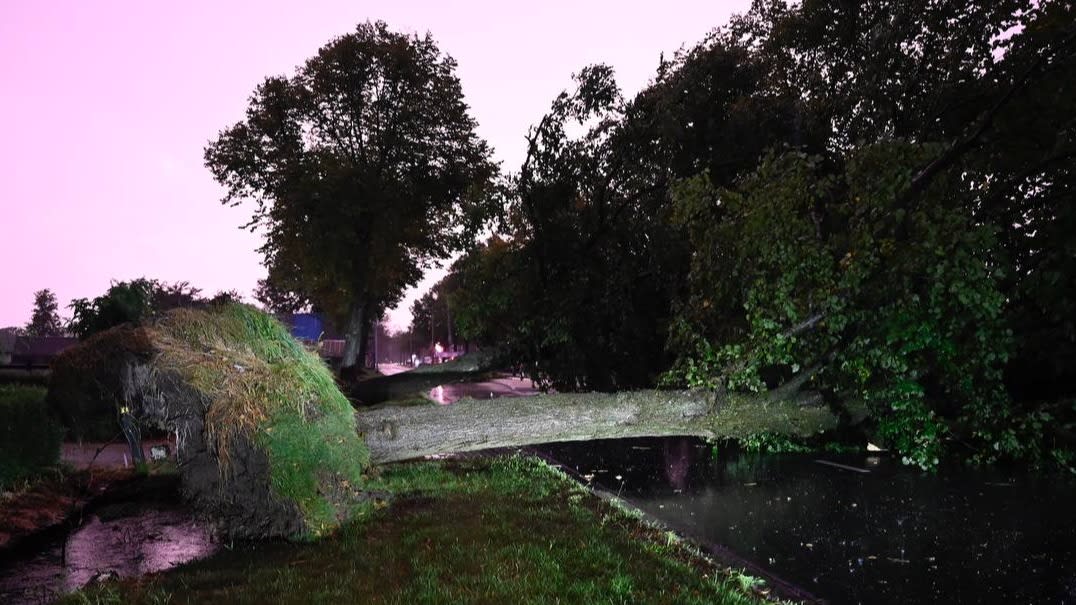 Noodweer: straten blank en rampenplan in ziekenhuis Doetinchem