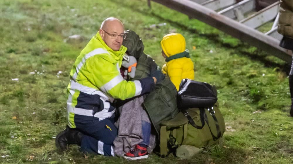 Wegenwachter ontfermt zich over kinderen na ongeluk op snelweg