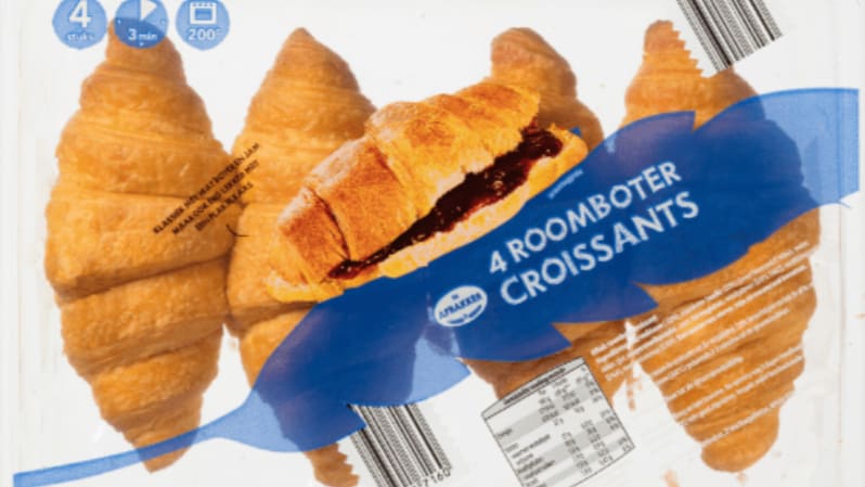 ALDI roept roomboter croissants terug vanwege mogelijke metaaldeeltjes