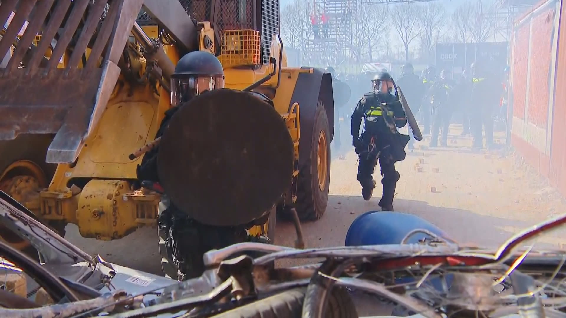ZIEN: Zo bereidt de politie zich op het Walibi-terrein voor op de NAVO-top