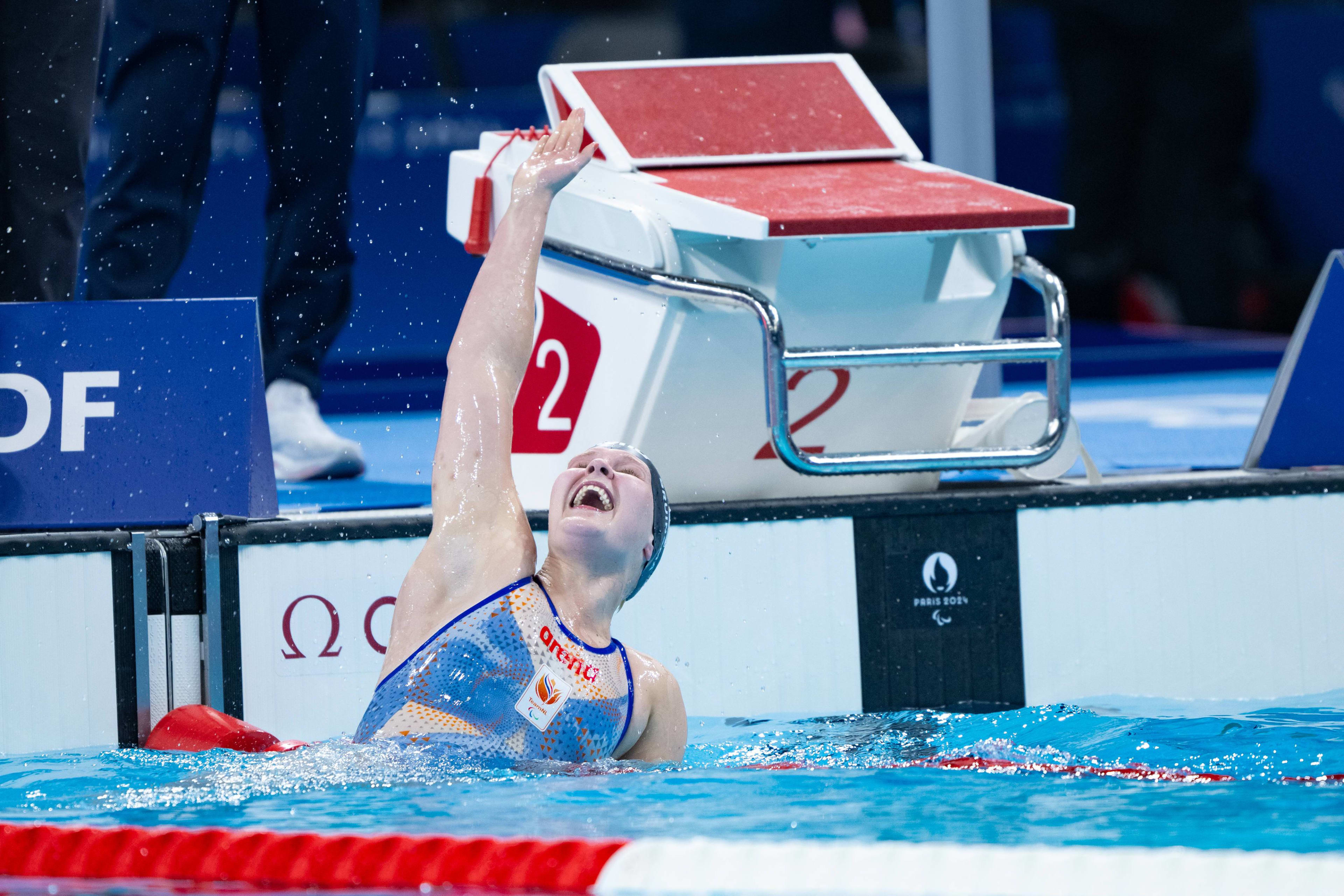 Goud voor zwemster Liesette Bruinsma op Paralympische Spelen