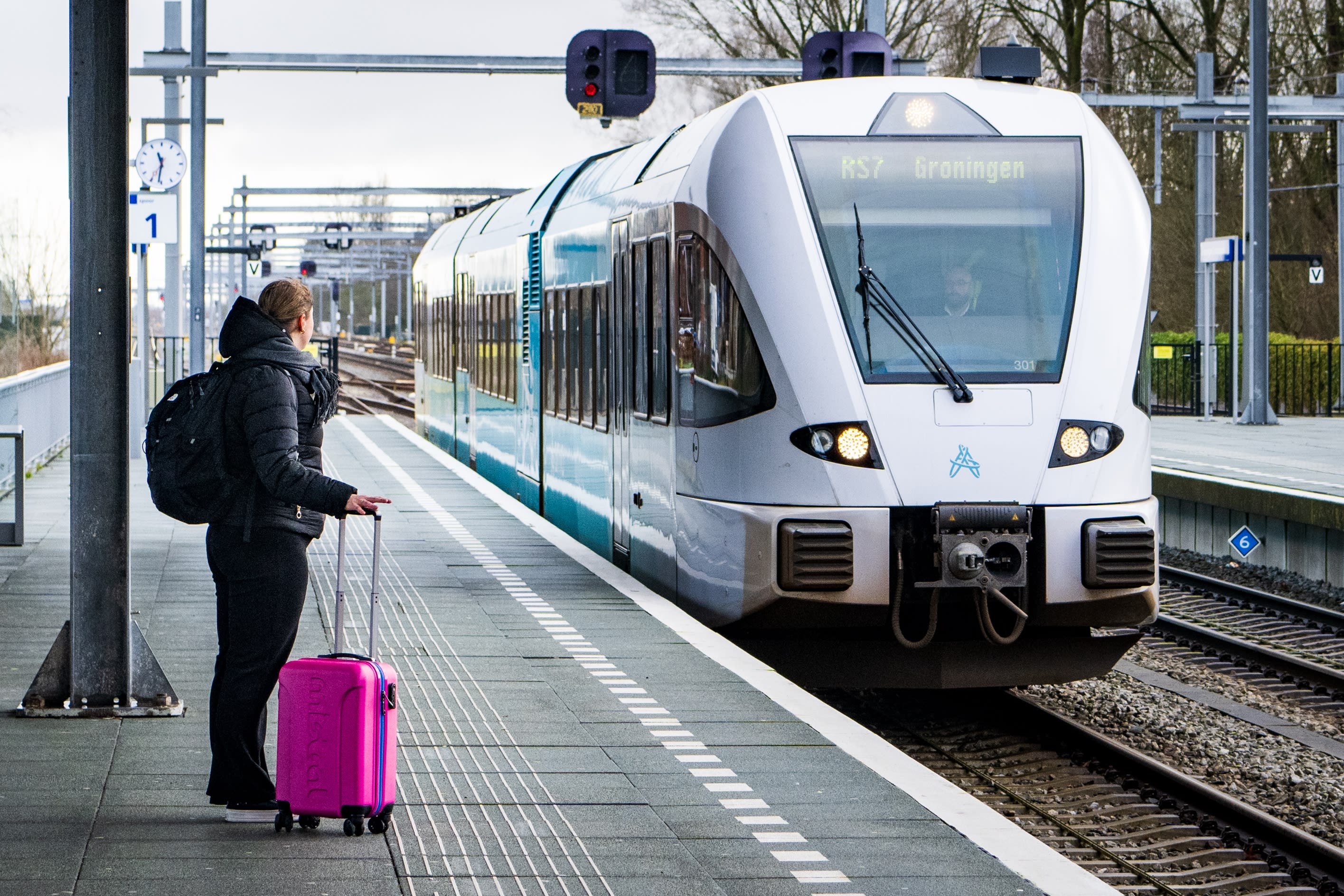 Treinen Arriva in Friesland en Groningen rijden ondanks staking