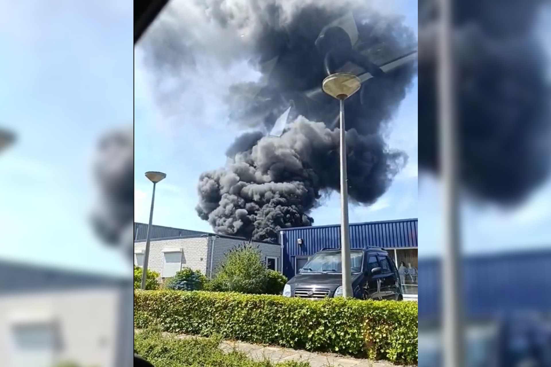 Brand op industrieterrein Klazienaveen onder controle, NL-Alert ingetrokken