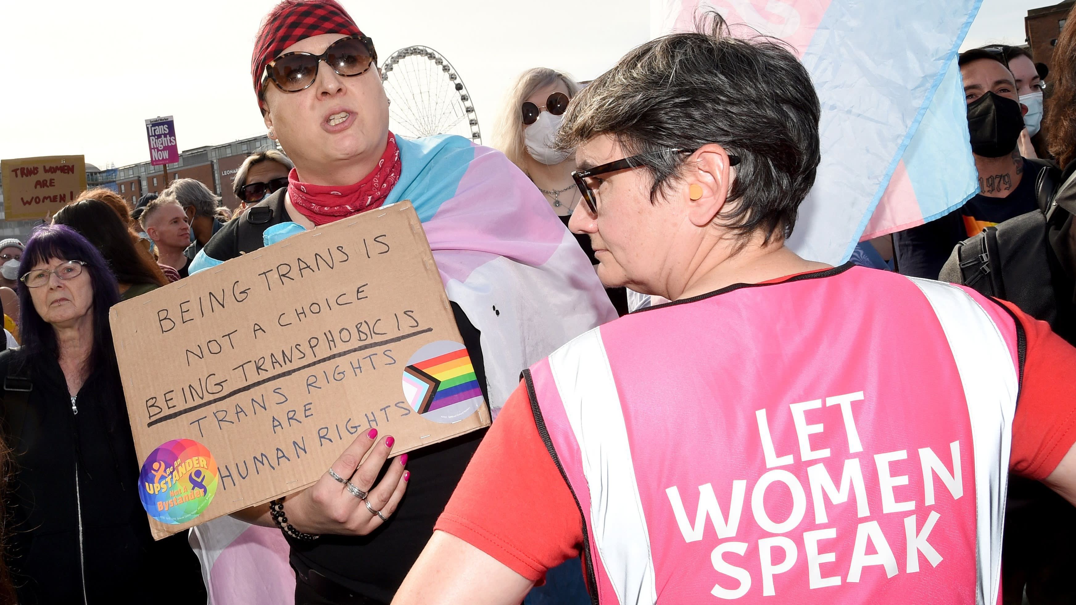 Demonstratie tegen transgenderwet rustig verlopen, ondanks aanwezigheid Antifa