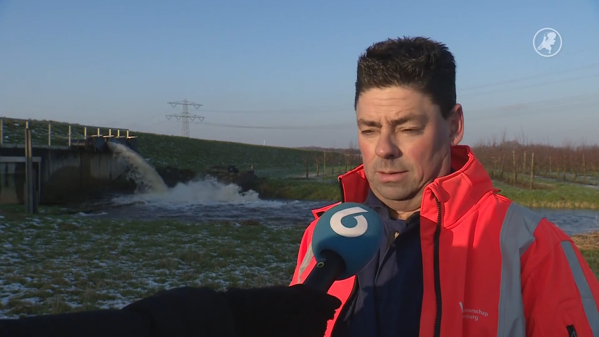 Waterschappen verwachten zondag piek van 'kleine hoogwatergolf'