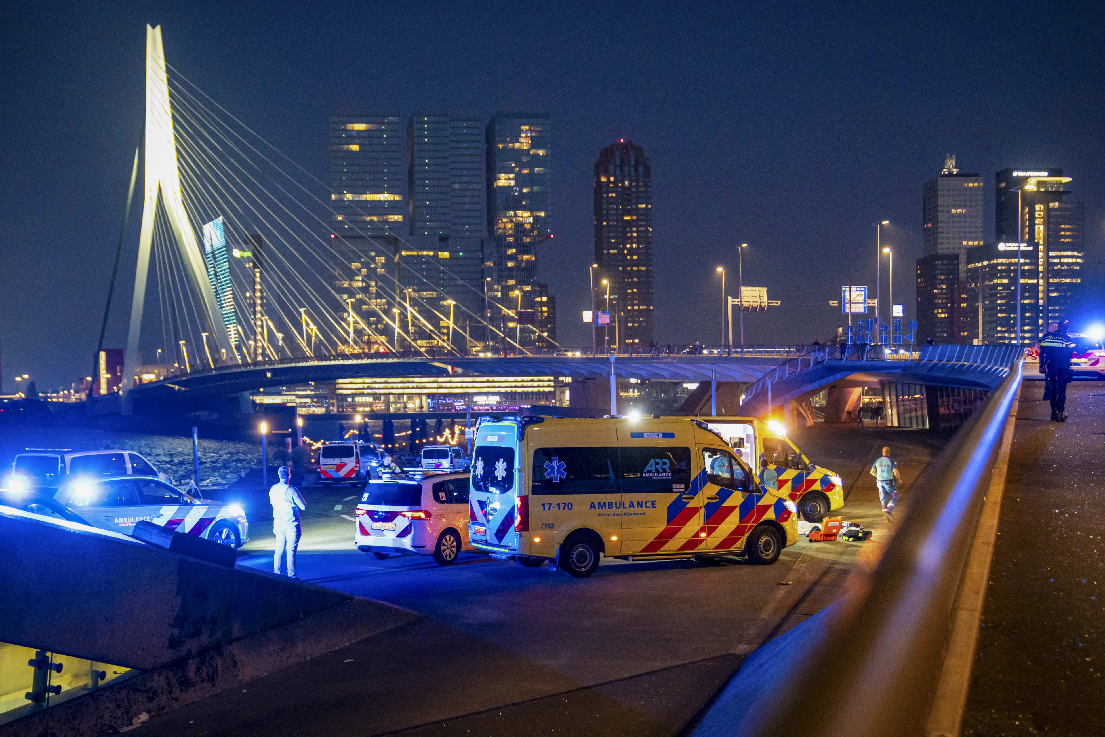 OM: doodsteker Erasmusbrug handelde met terroristisch oogmerk