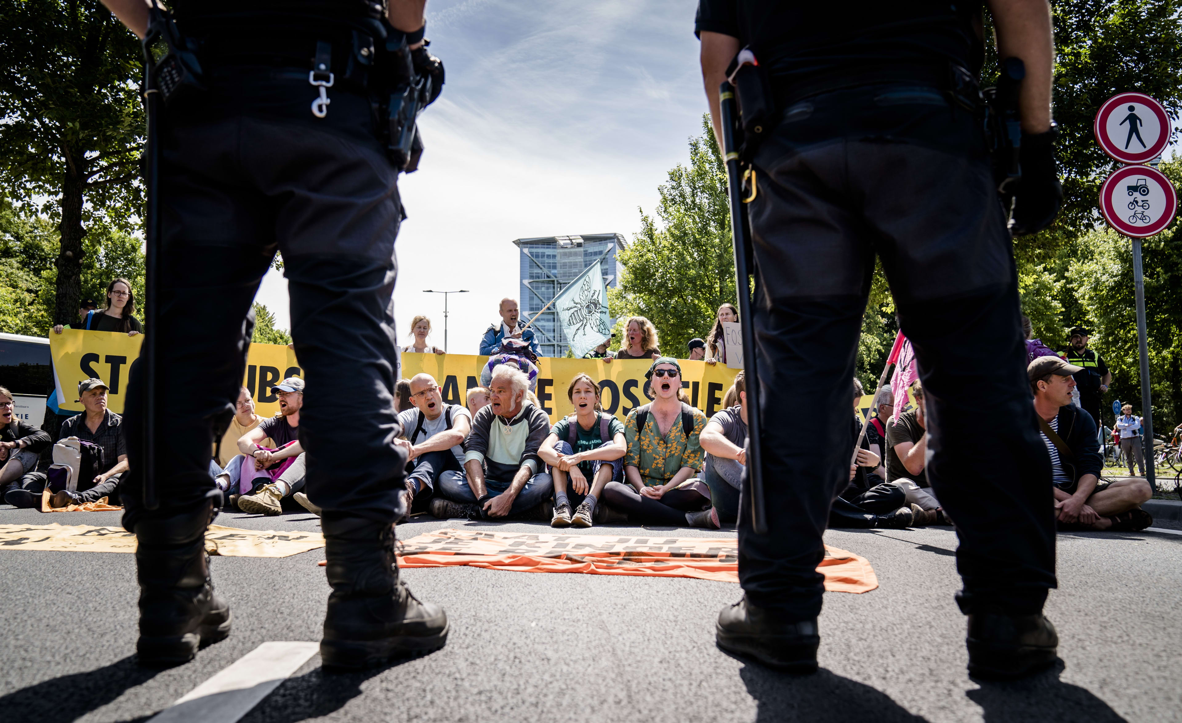 Extinction Rebellion: blokkade A12 zaterdag gaat door