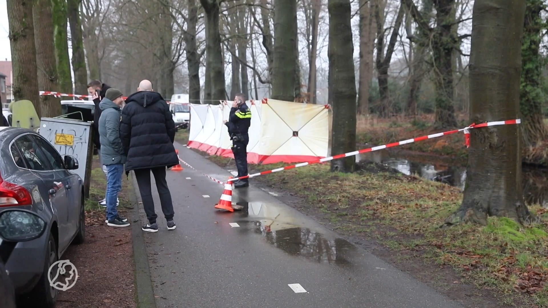 Dode gevonden in water 's-Graveland, fiets aangetroffen op ijs