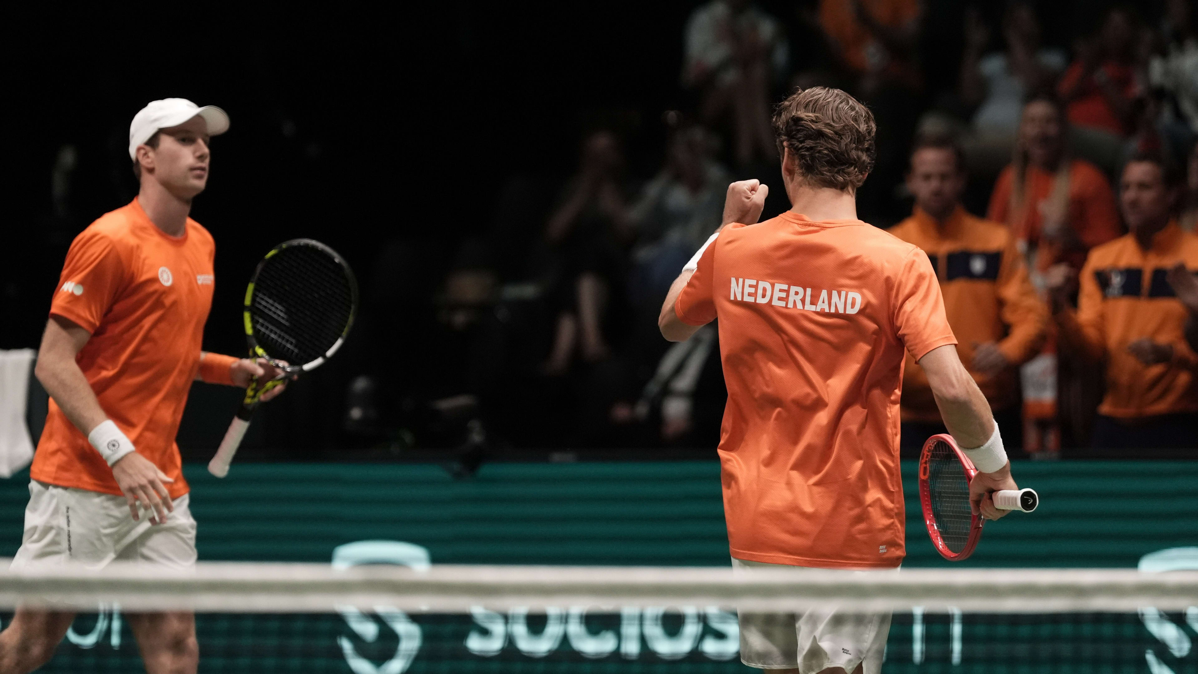 Nederland verslaat Brazilië in Davis Cup door zege in dubbelspel