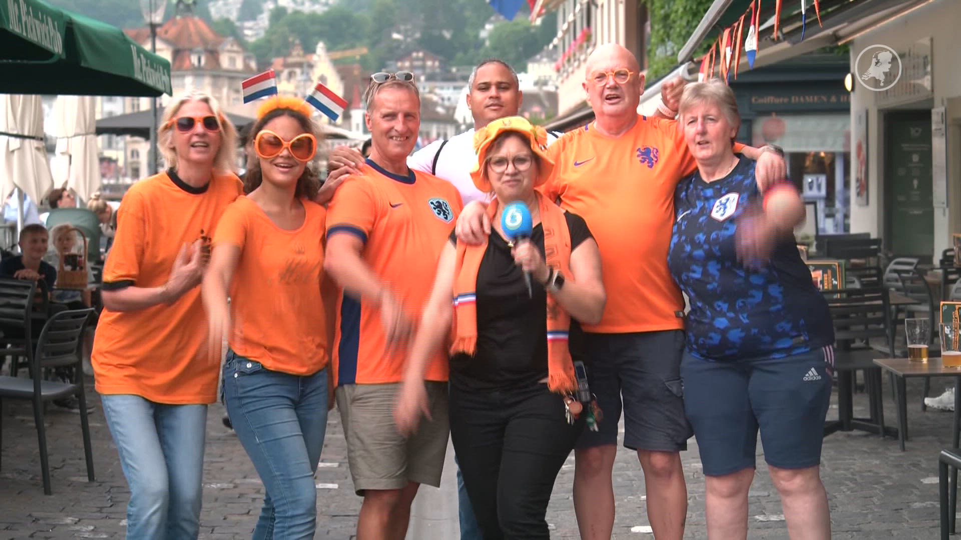 Jolanda zit in Luzern klaar voor EK: met bitterballen en curry