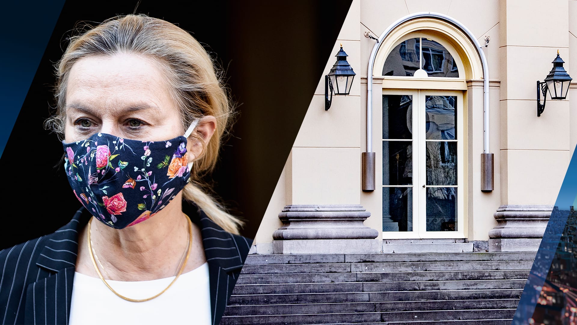 Sigrid Kaag heeft corona en is daarom morgen niet bij de bordesscène