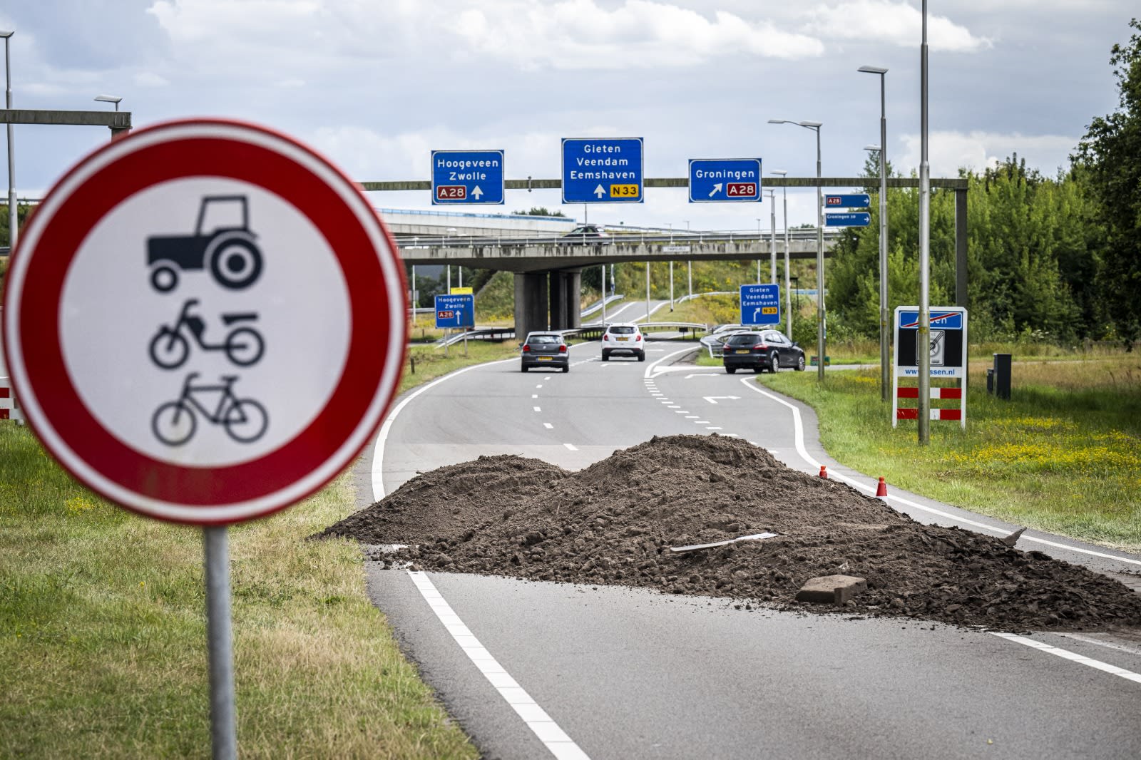 Weinig steun voor boerenbarricades: meerderheid vindt het te ver gaan