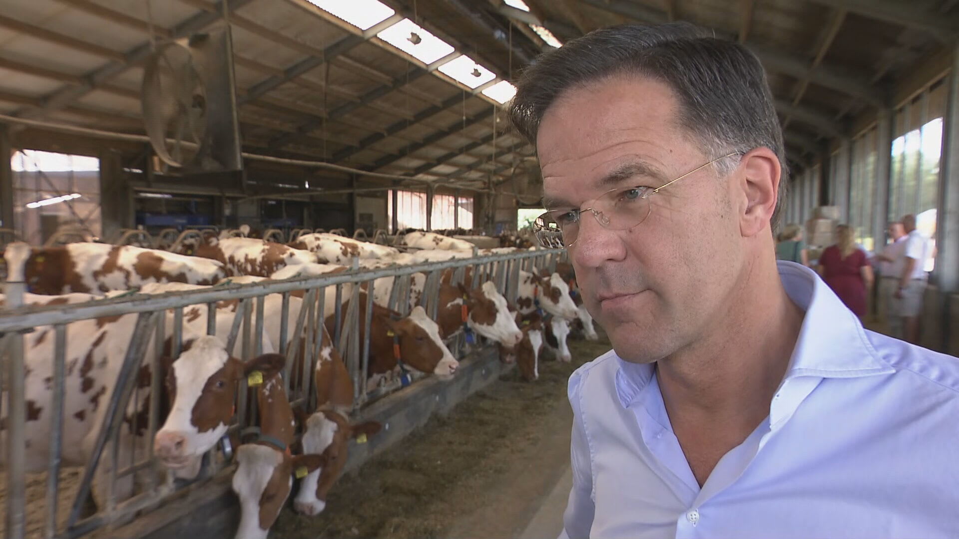 Rutte op bezoek bij Limburgse boeren: 'Denk niet dat we dichter tot elkaar zijn gekomen'