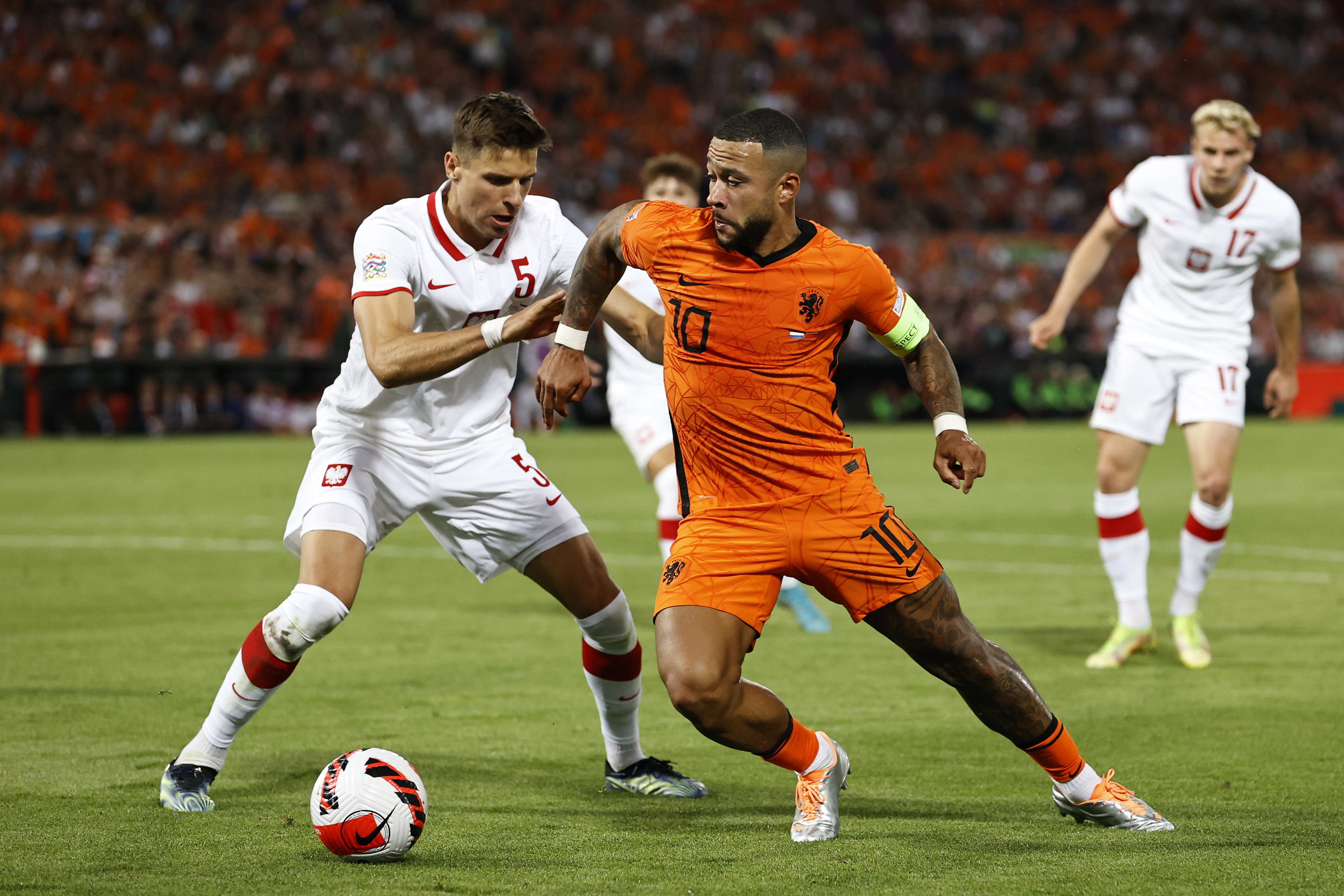 Oranje speelt gelijk tegen Polen in Nations League