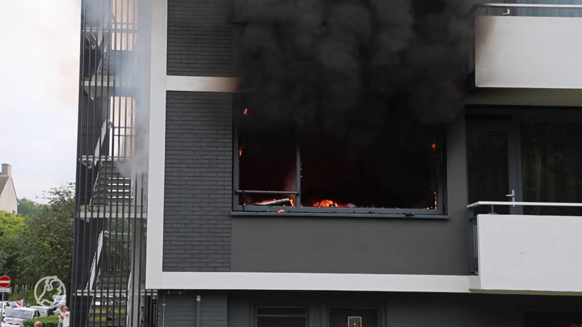 Iemand overleden bij flatbrand in Rijswijk