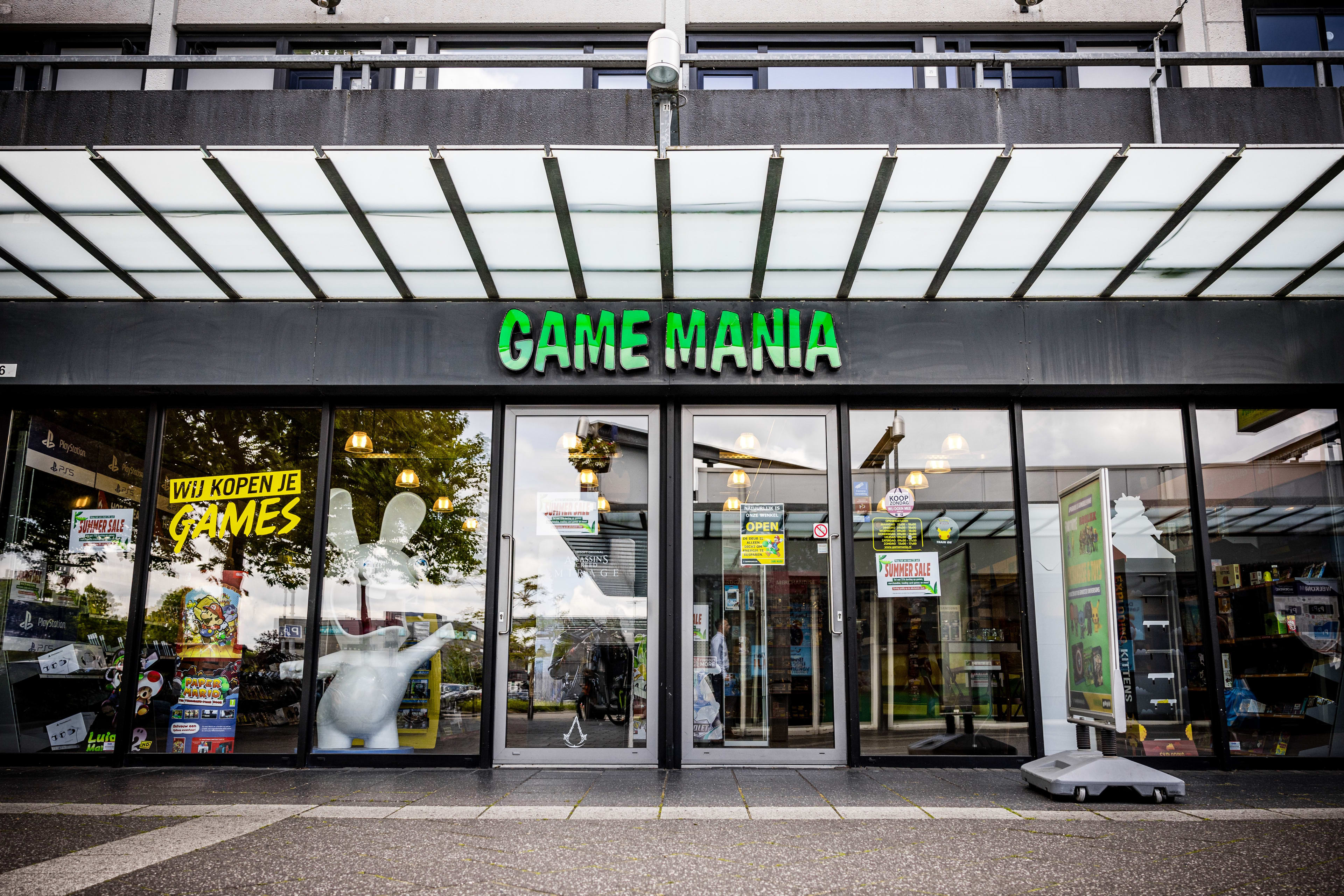 Game Mania vraagt faillissement aan, winkels vanaf dinsdag dicht