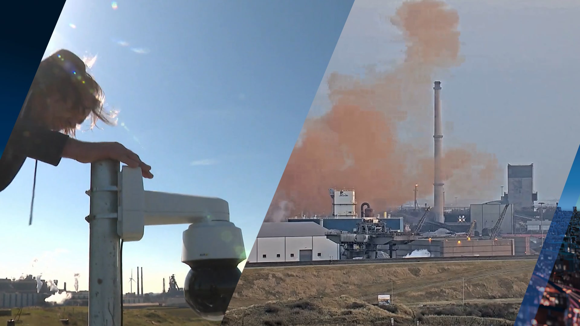 Giftige metaalwolken zichtbaar op camera's omwonenden Tata Steel