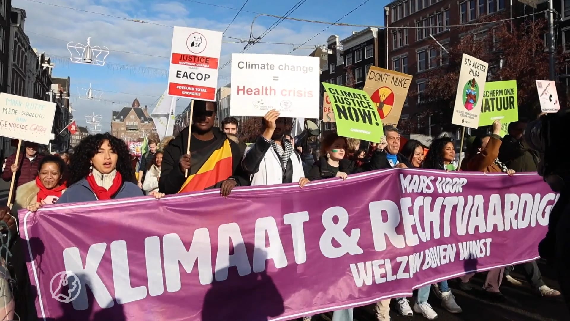Politie kijkt tevreden terug op klimaatmars: 'Is buitengewoon goed gegaan'