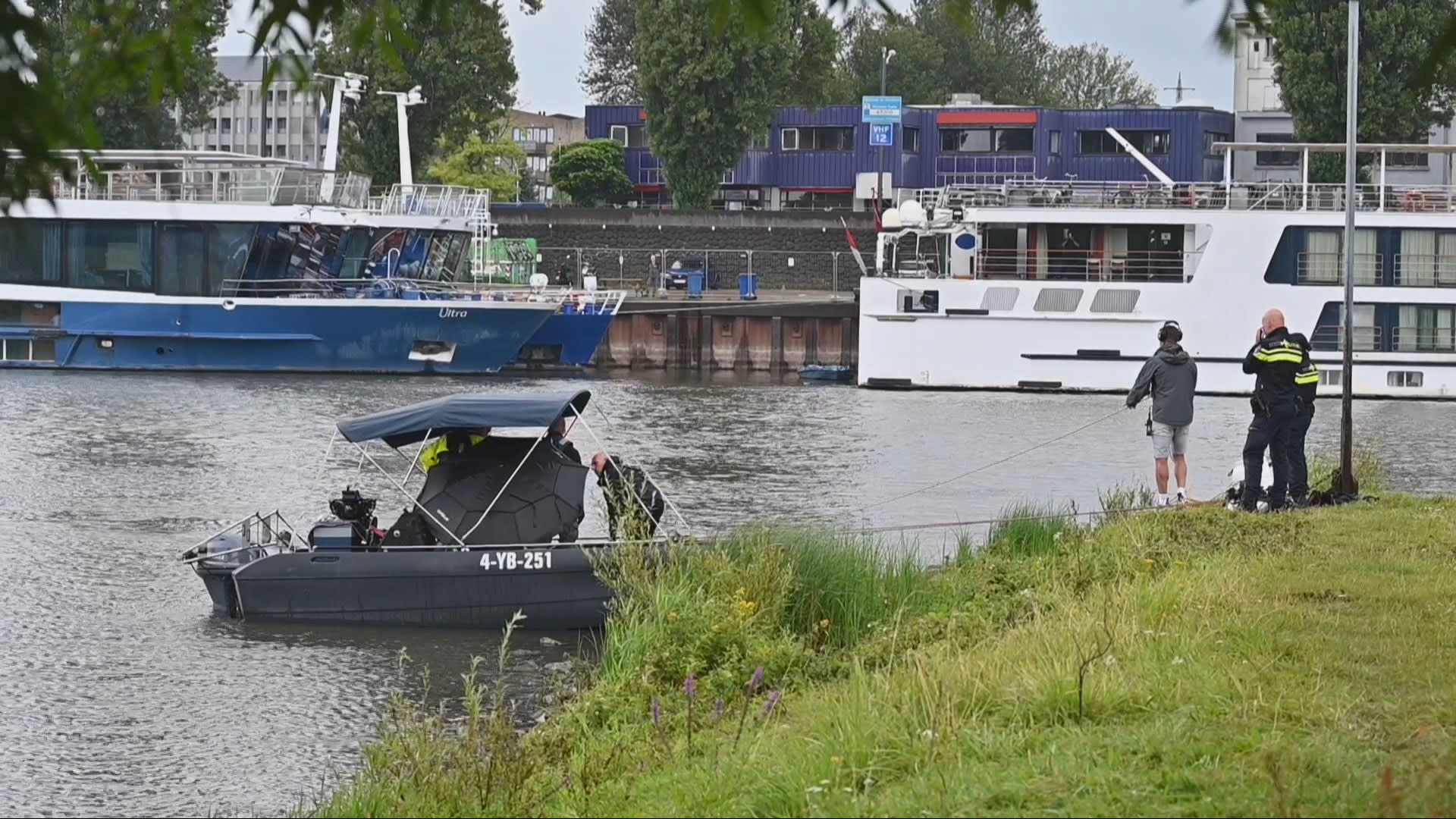 Lichaam gevonden in Nederrijn bij Arnhem