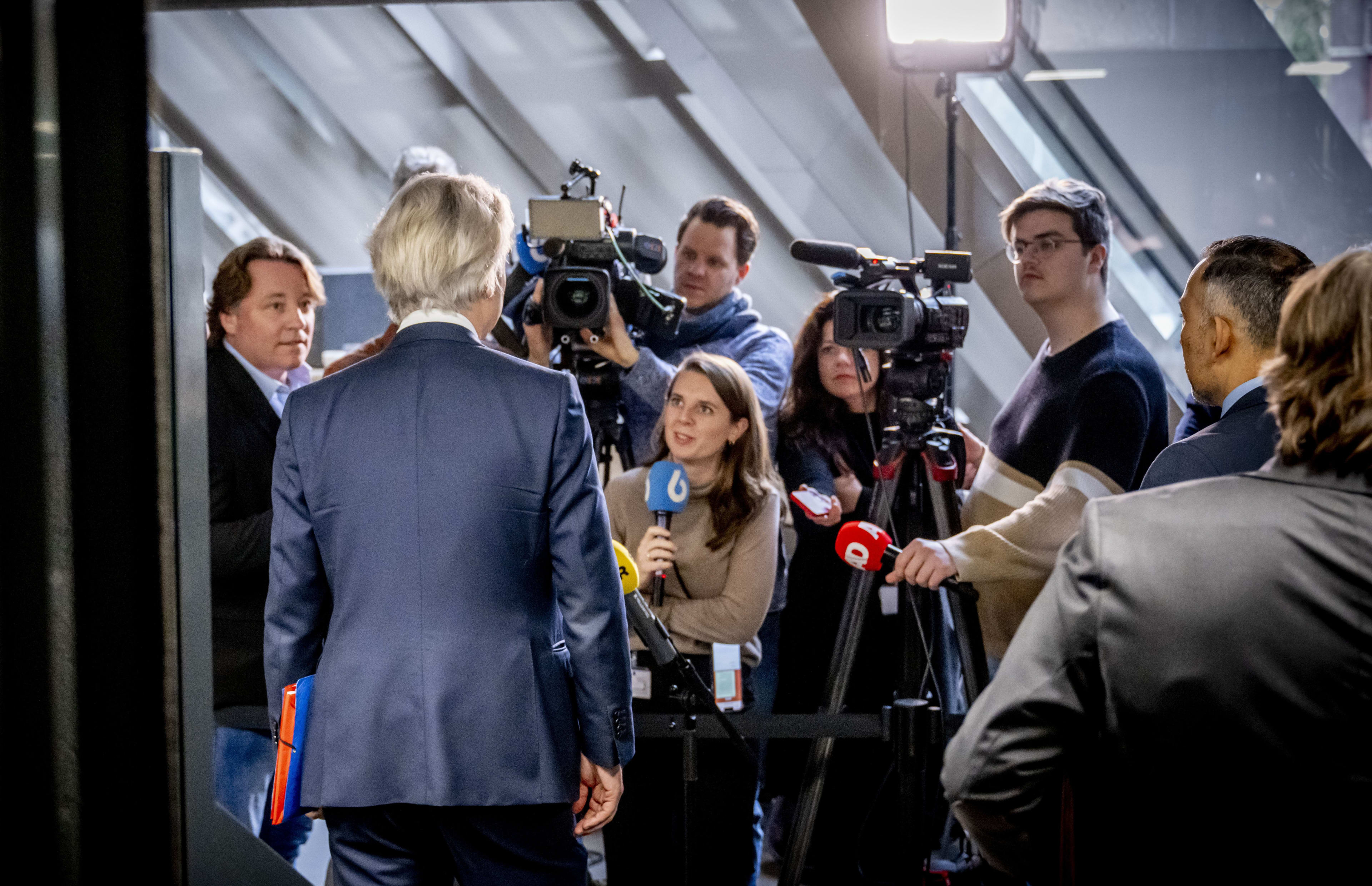 Wilders spreekt van harde onderhandelingen over nieuw kabinet: 'Staat veel op het spel'