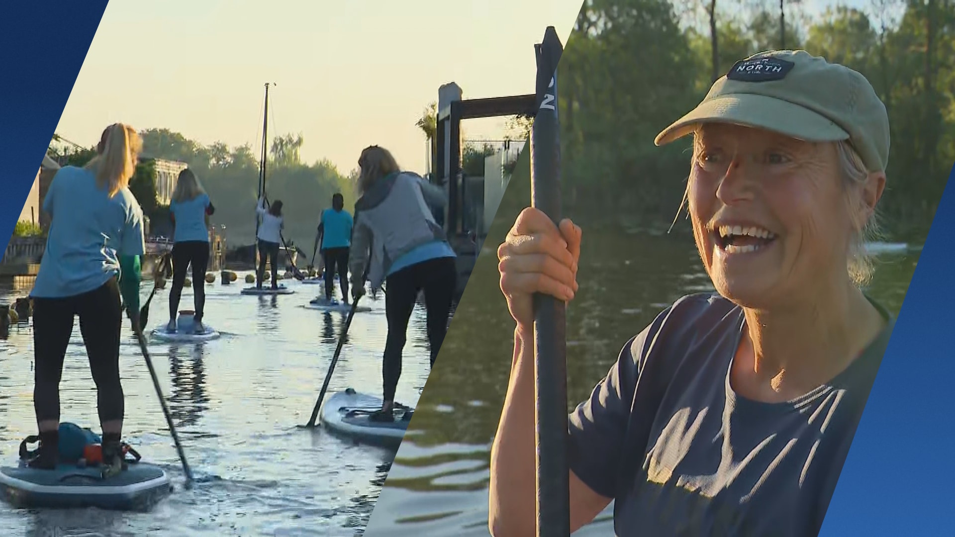 Vroege vogels genieten van zomerse dag op Loosdrechtse Plassen: 'Het is magisch'