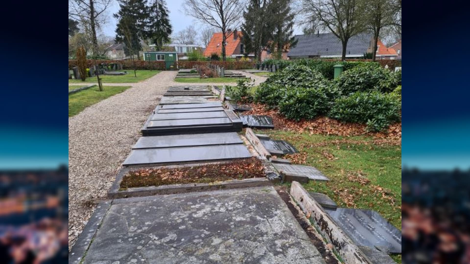Gravenvernieler Hardenberg slaat opnieuw toe: negen graven vernield in Nieuwleusen