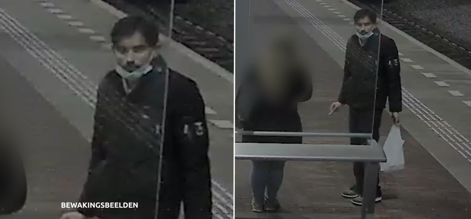 Deze man randde een vrouw aan in de trein, politie wil weten wie hij is