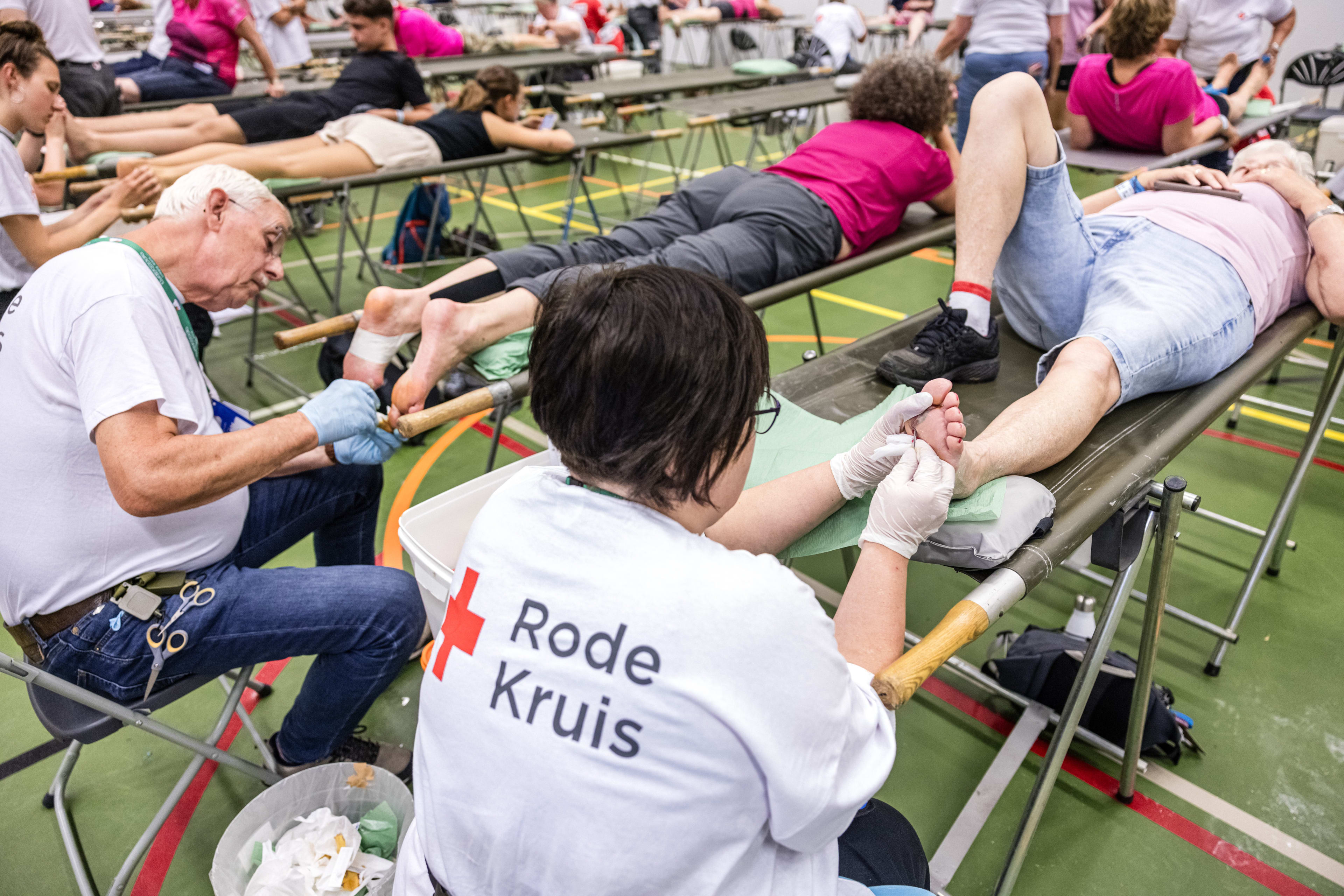 Bijna 1500 wandelaars vallen uit op tweede dag Vierdaagse