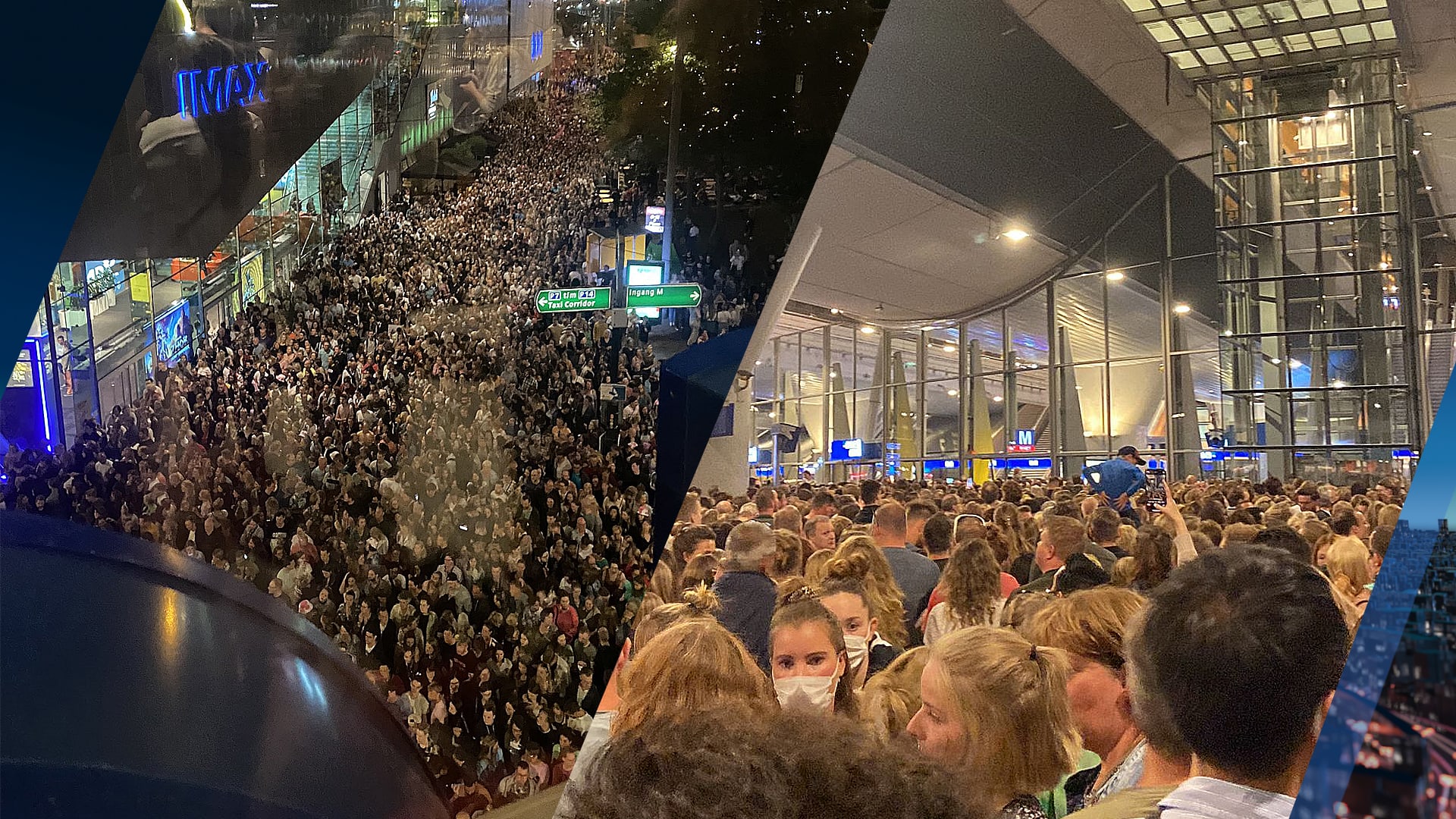 Duizenden concertgangers vast op station Bijlmer Arena na optredens Ed Sheeran en Toto