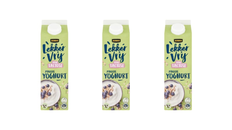 Supermarkt roept lactosevrije magere yoghurt terug vanwege een te hoog lactosegehalte