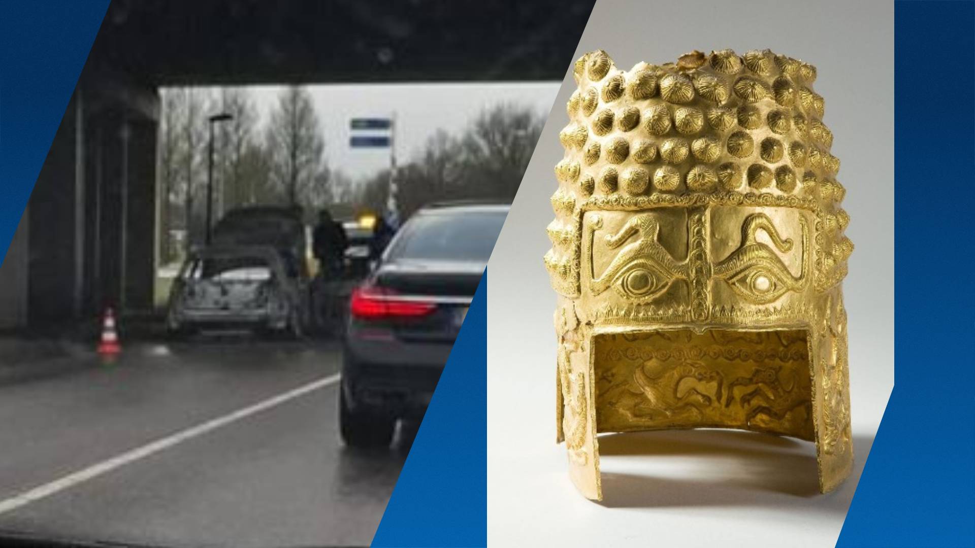 Uitgebrande auto gevonden in zoektocht naar daders goudroof Drents Museum