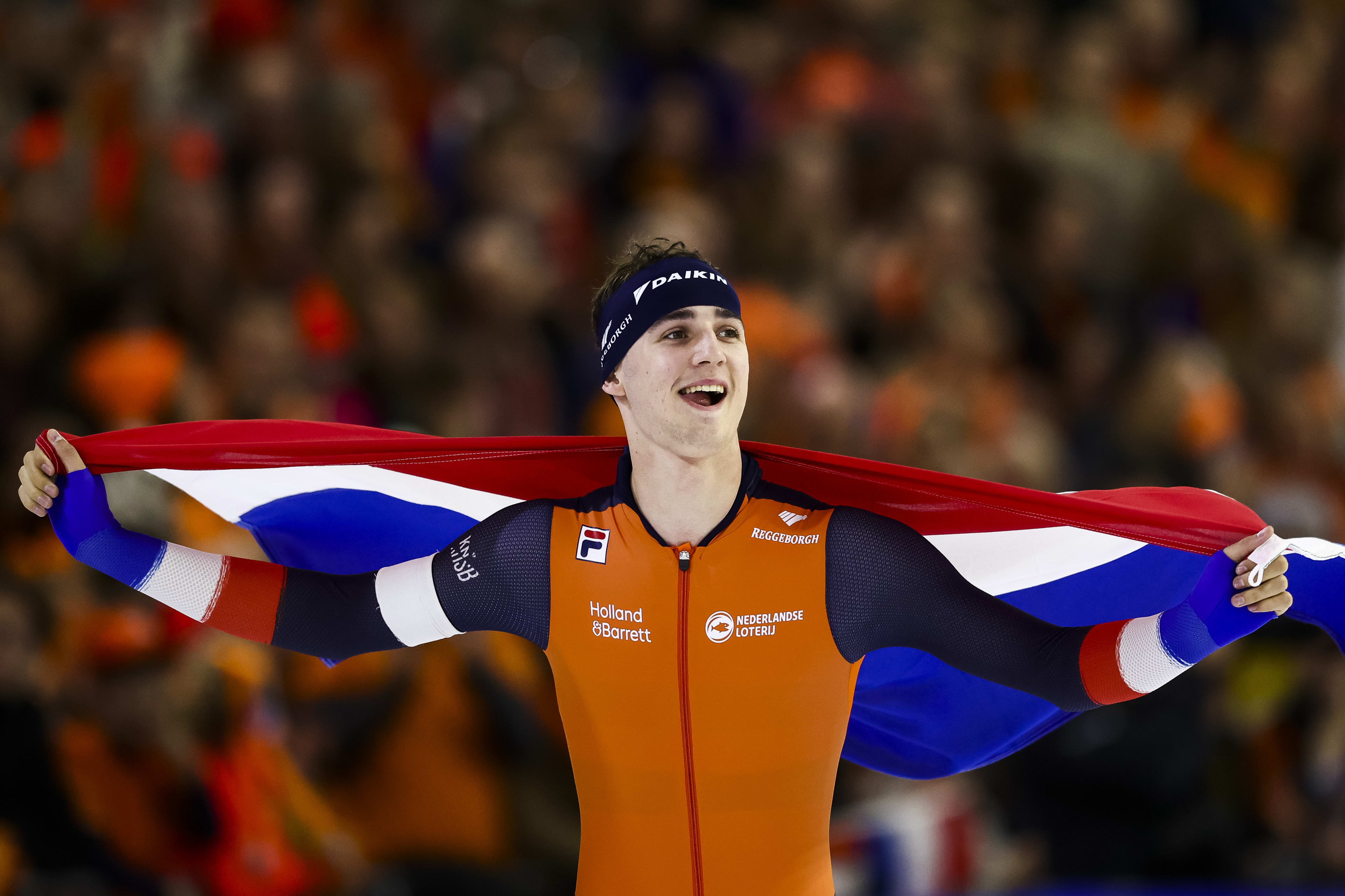 Schaatser De Boo pakt op 500 meter eerste Europese titel